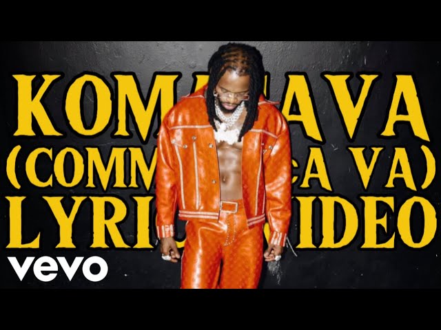 Diamond Platnumz - Komasava (Comment Ça Va) (Lyrics Video) feat. Khalil Harisson & Chley