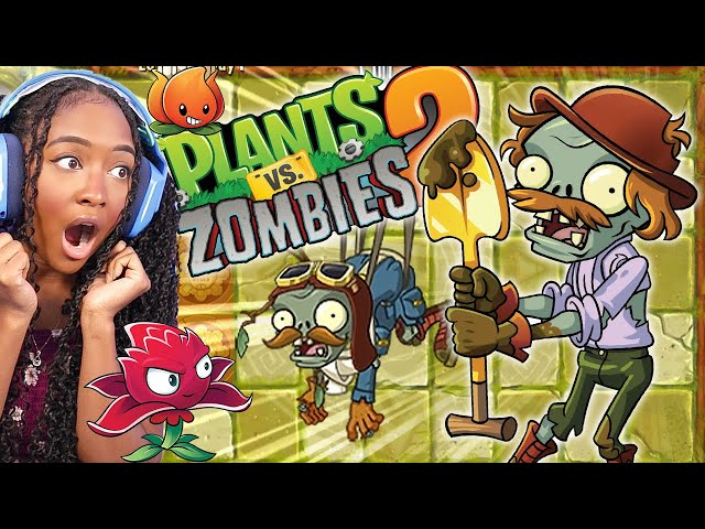 WE STRUCK GOLD IN THE LOST CITY... really DIGGING this place!! | Plants Vs Zombies 2 [21]