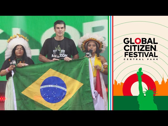 Brazil's Pará State Announces Commitment to Protect the Amazon | Global Citizen Festival 2023