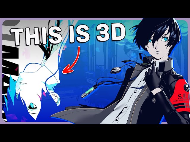 How Persona Combines 2D and 3D Art