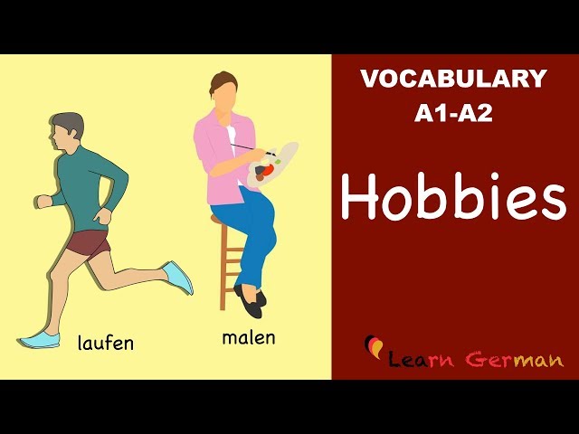 Learn German Vocabulary - Hobbies in German (Hobbys)