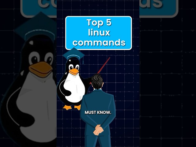 Top 5 Linux commands