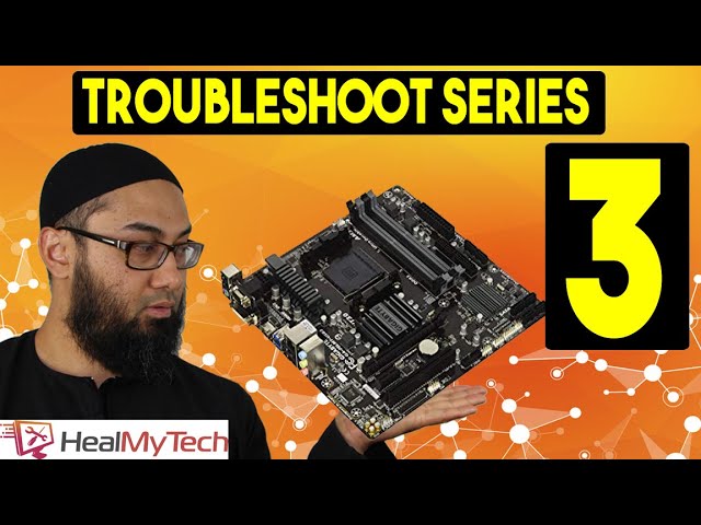 Troubleshoot A Motherboard - Pt 3  Dead PC Or Computer Turning On But No Display On Monitor