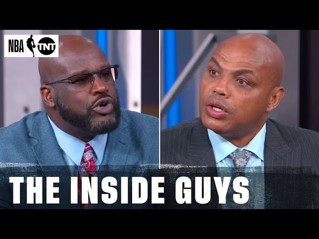 Shaq And Chuck Are At It Again 😭 | Heated Debate Breaks Out in Studio J | NBA on TNT