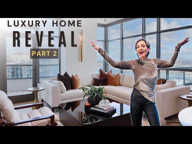 LUXURY HOME Makeover REVEAL | Modern Luxury with a View | Part 2