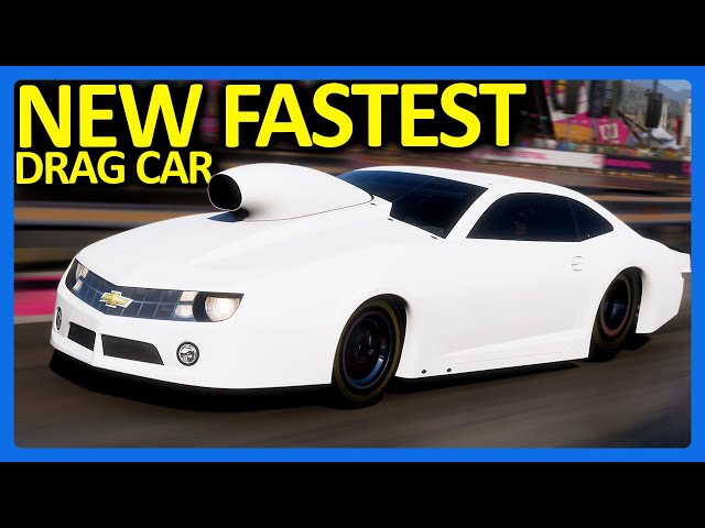 Forza Horizon 5 : New Fastest Drag Car!! (FH5 Pro Stock Drag Car)