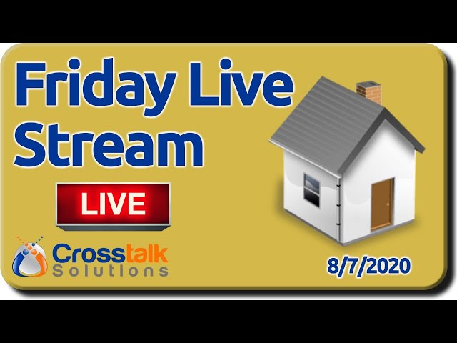 Crosstalk Solutions Friday Live Stream - 200807
