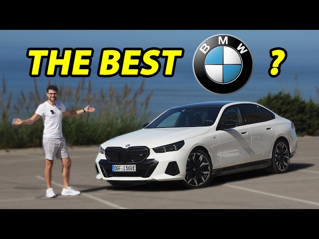 all-new BMW 5 Series driving REVIEW! i5 M60 AWD vs eDrive40 RWD