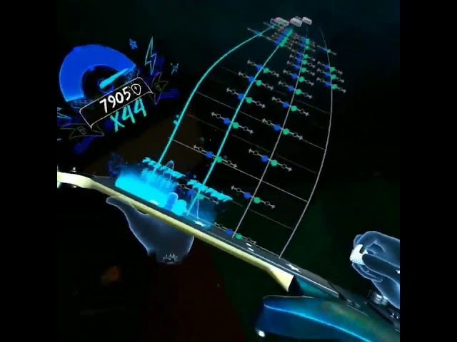 Unplugged VR Air Guitar Hand Tracking Solo