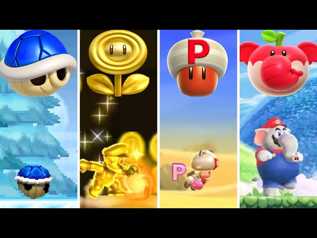 Evolution of Power-Ups in Super Mario Bros Games (2006-2023)