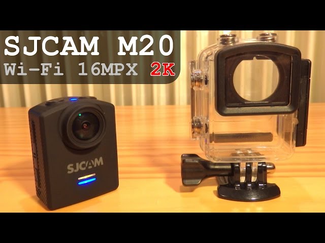 SJCAM M20 Action Camera Wi-Fi 16MPX 2K | Full Overview - Settings - Configuration - Accessories