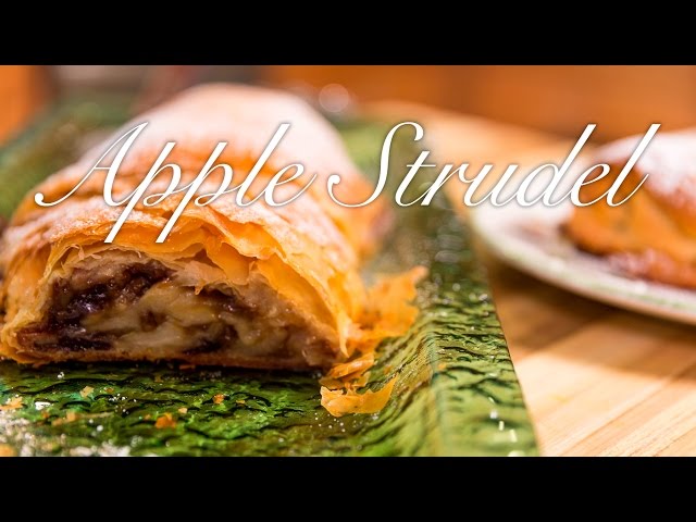 Easy Apple Strudel - Made with Phyllo Dough