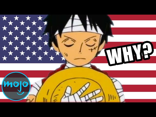 Top 10 Times America Ruined Anime