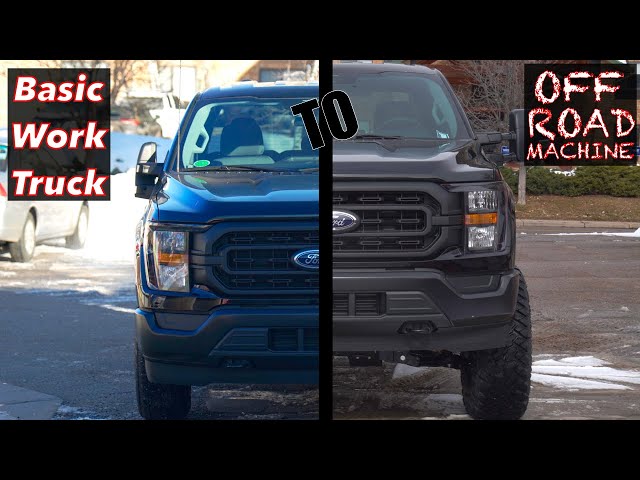 2023 Ford F150 Work Truck gets a MAJOR Upgrade / BDS 6” Lift F150
