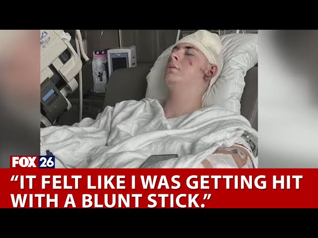 Texas teen attacked with machete, thanks people who saved him