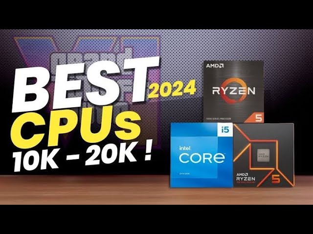 BEST Budget Processors For Gaming 2024  10k to 20k best  video and gaming processor @GyanTherapy