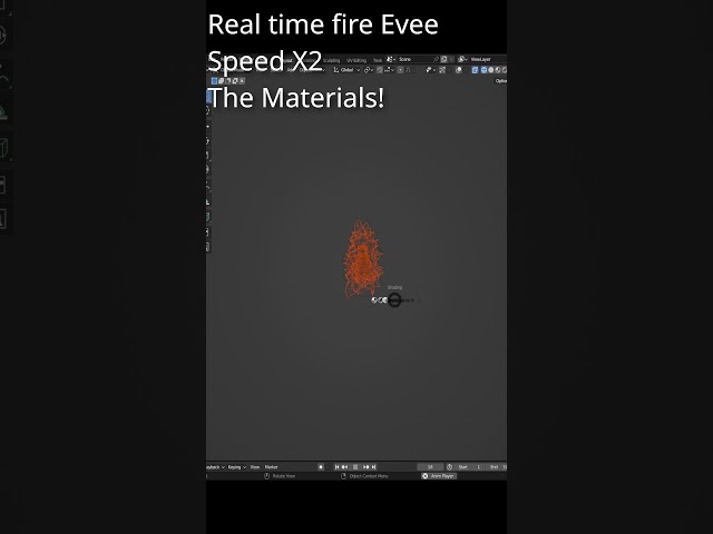 Real-time Fire Eevee! #b3d