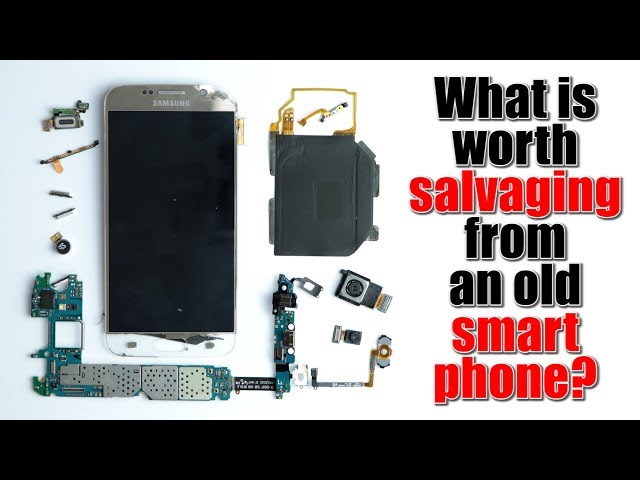 What is worth salvaging from an old smartphone?
