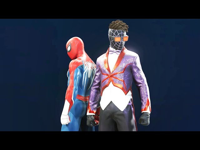 Spider-Man 2 (4K 60FPS) - Hellfire Gala 2023 Suit Miles Morales Gameplay: Free Roam & Crime Fighting