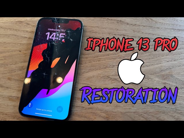 Restoring Apple iPhone 13 PRO