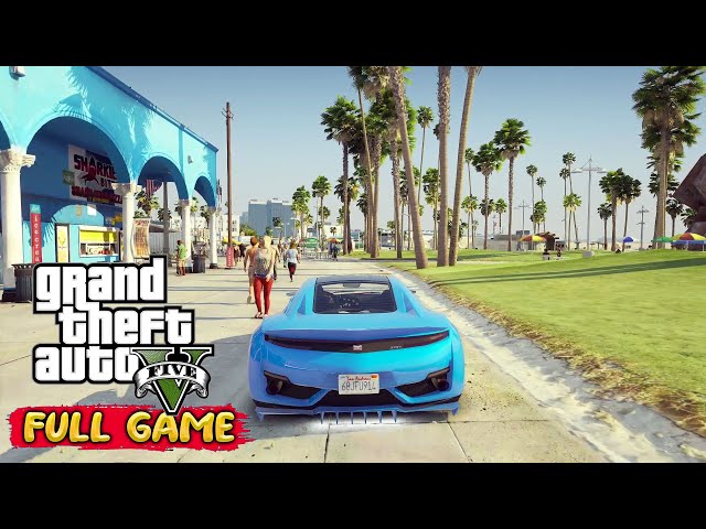 Grand Theft Auto 5 REMASTERED (Mods) Gameplay Walkthrough FULL GAME [1080p HD] - No Commentary