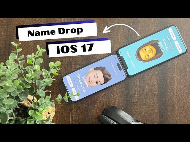 How to use NameDrop on iPhone to share your contact information!