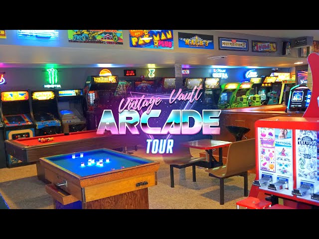 The Basement Arcade - Vintage Vault Arcade Tour 2023