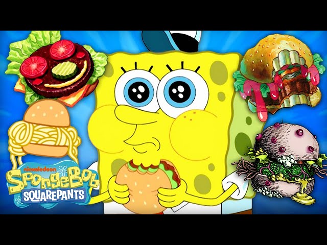 Every Krabby Patty UPGRADE 🍔➕ | SpongeBob
