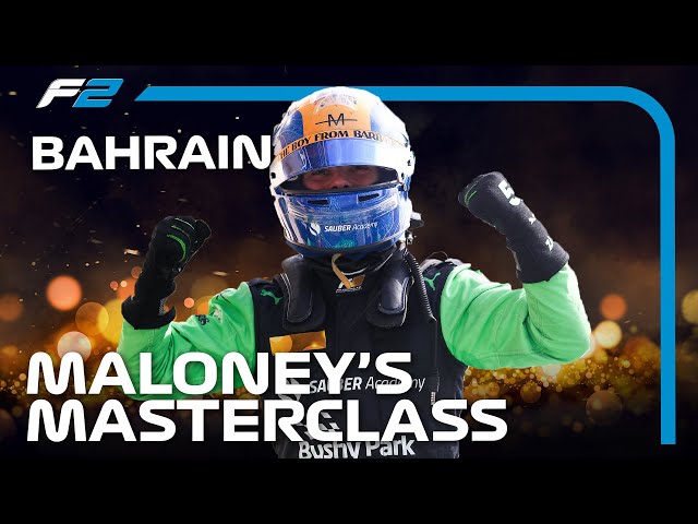 Unbeatable In Bahrain: Maloney’s F2 Masterclass | 2024 Bahrain Grand Prix