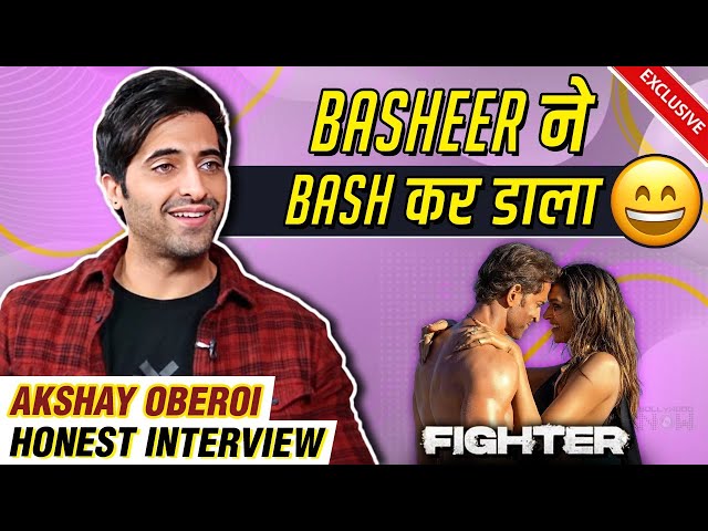 Fighter | Akshay Oberoi AKA Basheer 'Bash' Praises Deepika, Hrithik, Anil Kapoor | HONEST Interview