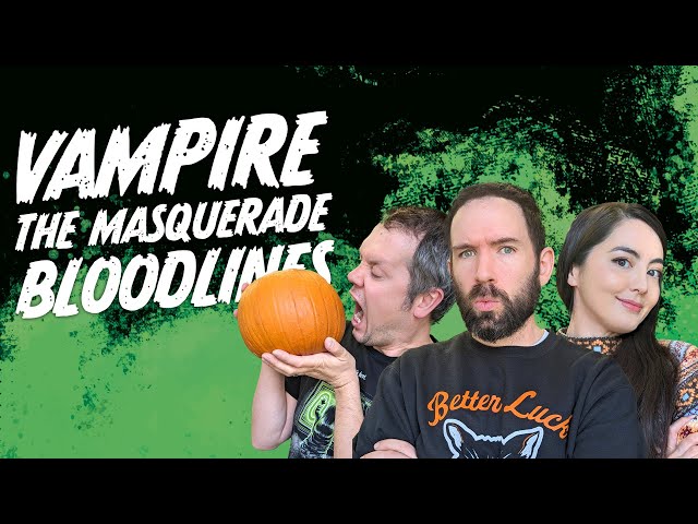 Vampire the Masquerade: Bloodlines 🎃 HALLOWSTREAM TREAT! | Virgin Media Gamepad