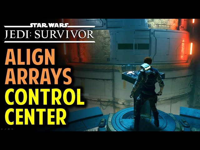 Align Arrays at Koboh Control Center | Alignment Control Center | Star Wars Jedi: Survivor