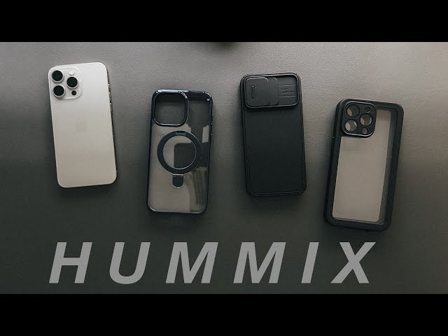 Hummix iPhone 15 Pro Max Cases.!