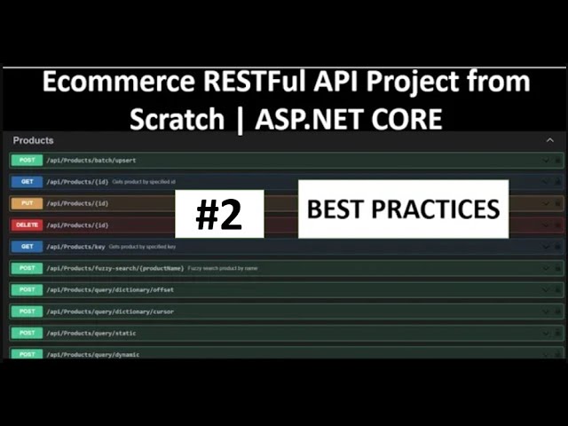 ECommerce Shopping Cart API in ASP.NET CORE PART-2