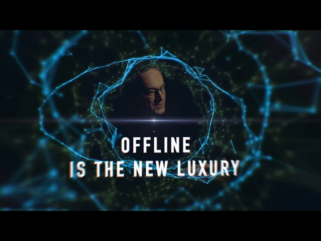 Futurist Keynote Speaker Gerd Leonhard: Offline is the new luxury!