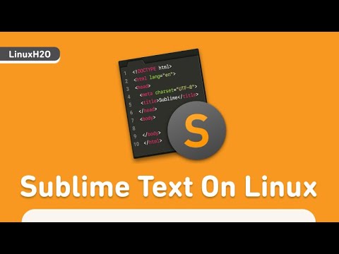 Sublime Text • Best text editor for Linux (Ubuntu, Manjaro, Mint, Kali)