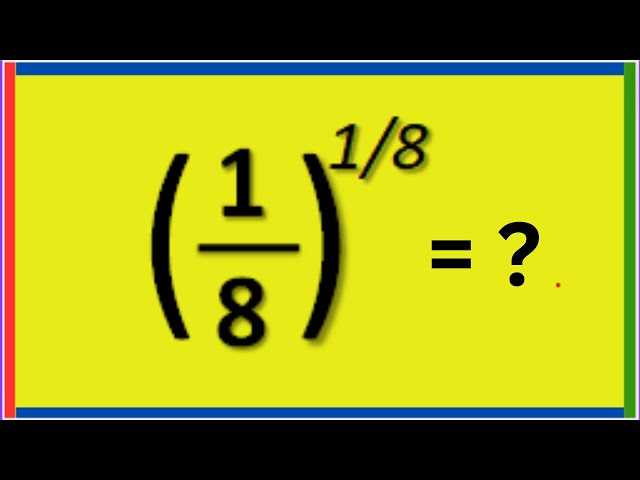 Solving Exponential Equations║ Nice Olympiad Fractional Equation