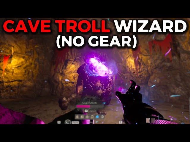 CAVE TROLL ON WIZARD WITH NO GEAR/HIGH ROLLER - Dark and Darker Guide