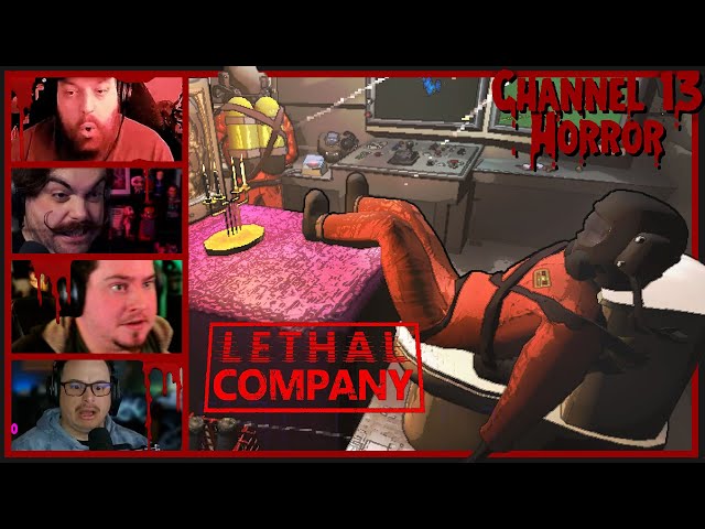 L E T H A L　C O M P A N Y　E 1　-　Twitch Streamers React To Horror Games
