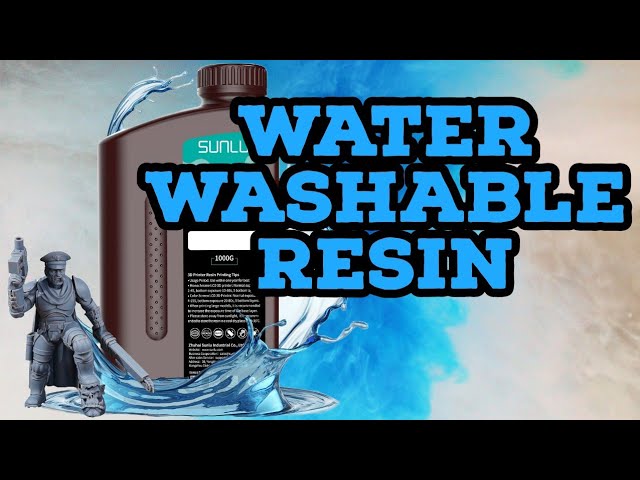 Water Washable Resin VS. Normal Resin