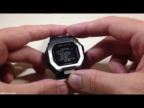 Casio G-Lide (GBX-100): How To