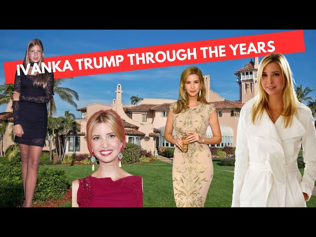 Ivanka Trump through time from 2001 to 2024