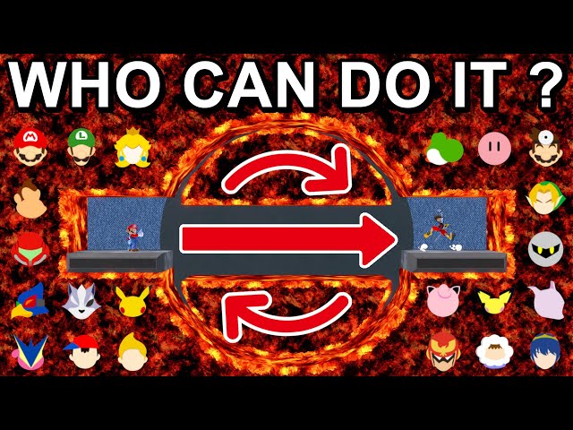 Who Can Make It? Rotating Lava Tunnel  - Super Smash Bros. Ultimate