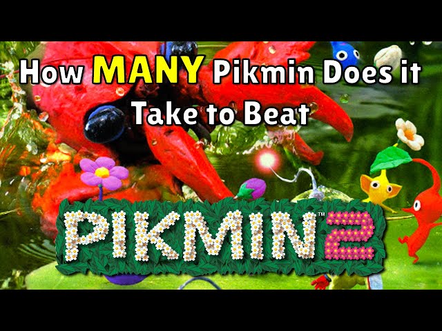 How MANY Pikmin Does it Take to Beat Pikmin 2?