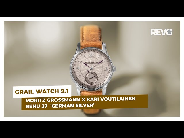 Up Close With Grail Watch 9.1: Moritz Grossmann x Kari Voutilainen Benu 37  'German Silver’