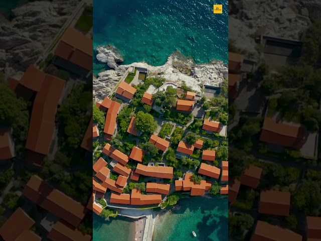 Sveti Stefan Exploring Picturesque Seaside Paradise In Montenegro | #shorts