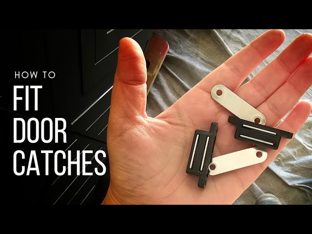 How to Catch a Door | Fitting Magnetic Door Catches