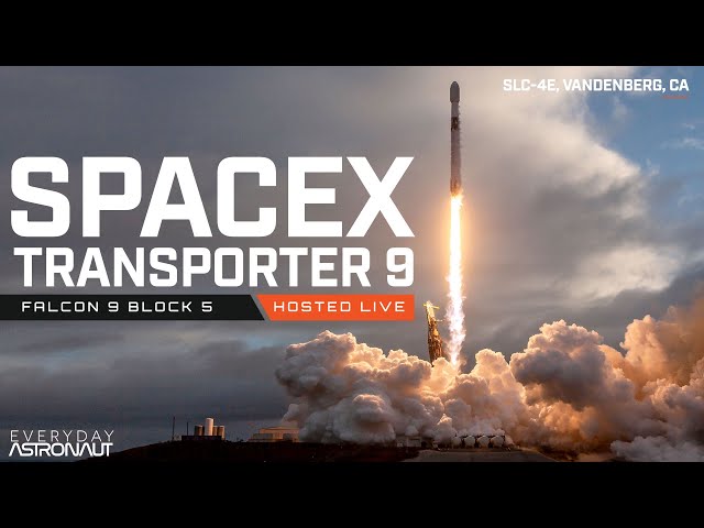 Watch SpaceX Launch 113 Spacecraft AND Land Back At The Launch Site!!! TRANSPORTER - 9