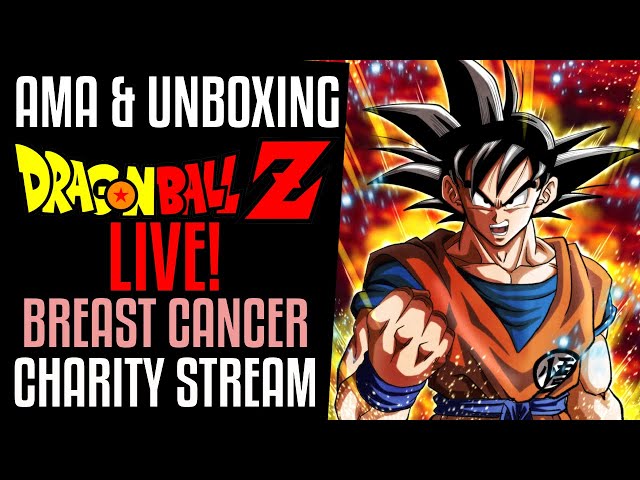 Let's CHILL and Unbox DBZ Merch AND FIGHT Breast Cancer! | Geekdom 101 Charity Stream