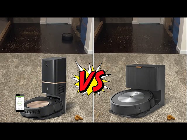 STRESS TEST - iRobot S9+ -VS- Roomba J7+ - Which one can handle a HUGE MESS?
